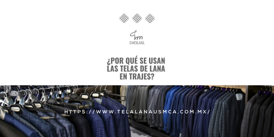 ¿Por qué se usan las telas de lana en trajes?